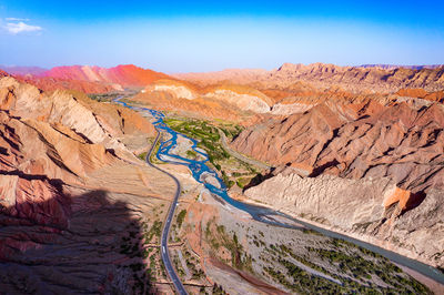 Tianshan Kizilya Scenic Area Grand Canyon Crossing