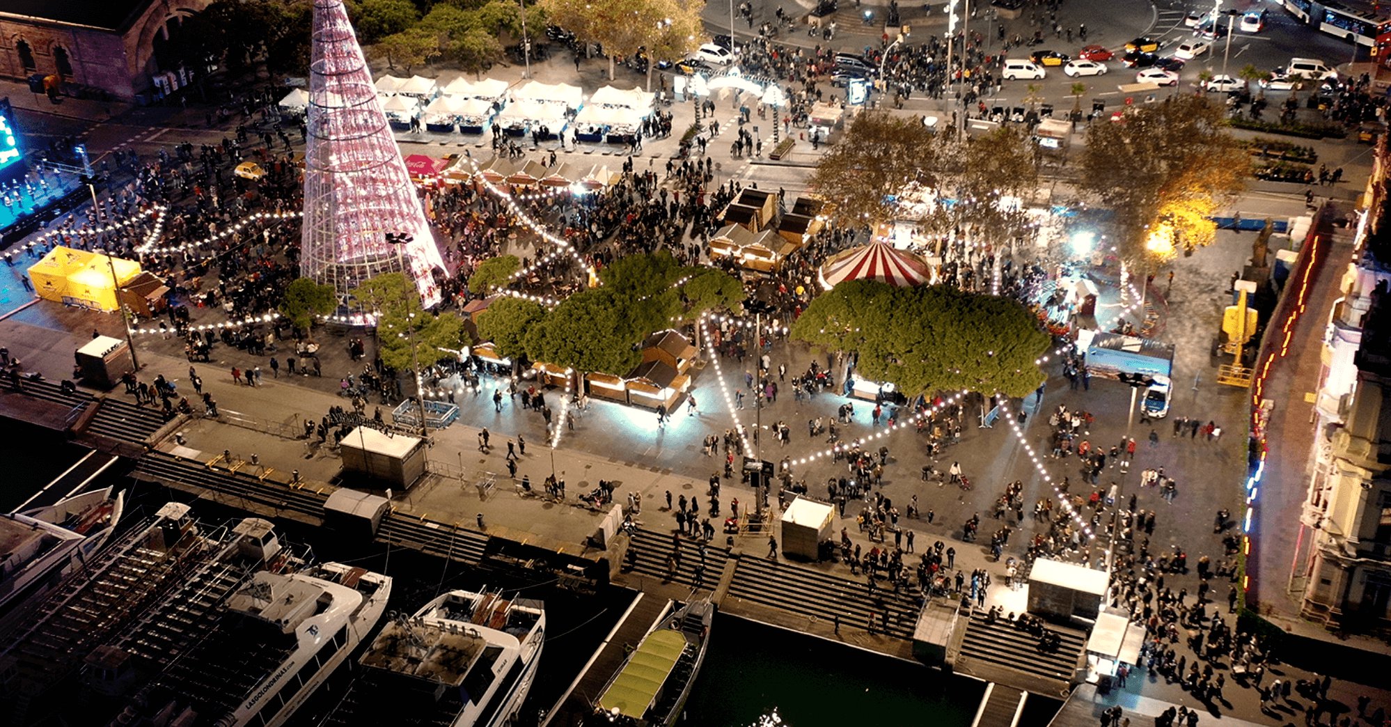Christmas Market at Port Vell | Barcelona