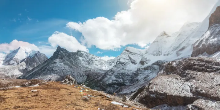新都橋貢嘎雪山觀景台