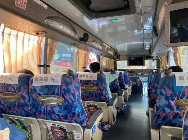 台灣好行車內