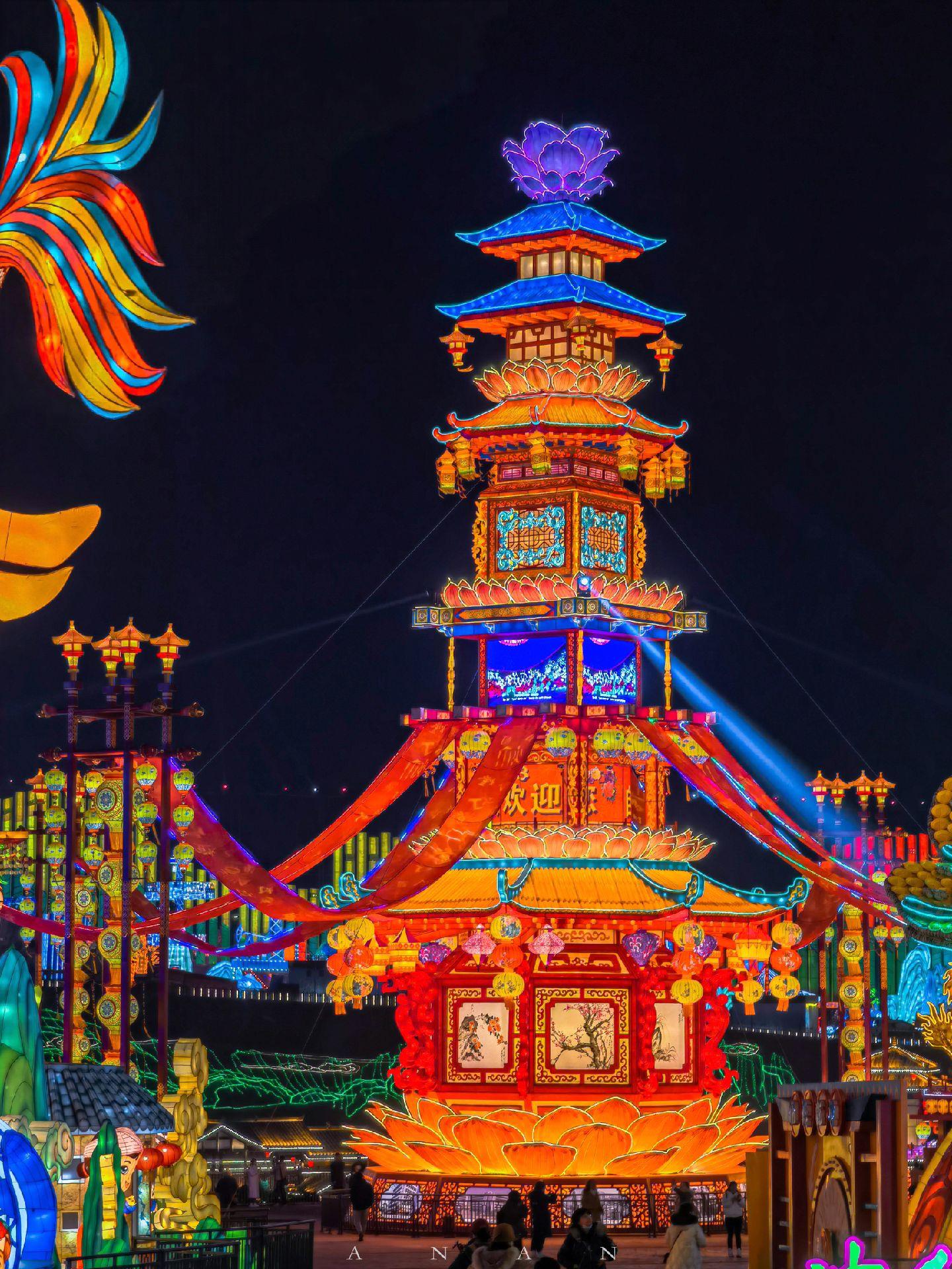 Pan'an Lake Lantern World | Xuzhou