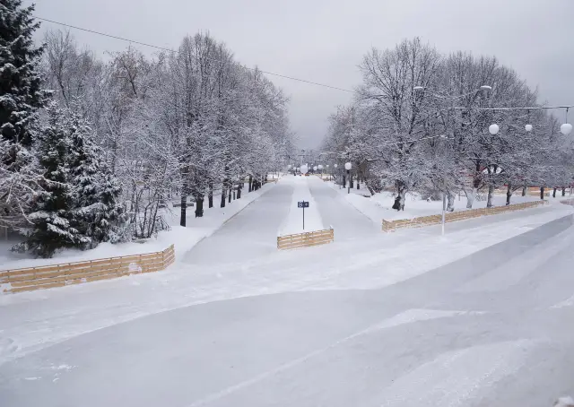 Ice Skating in Moscow