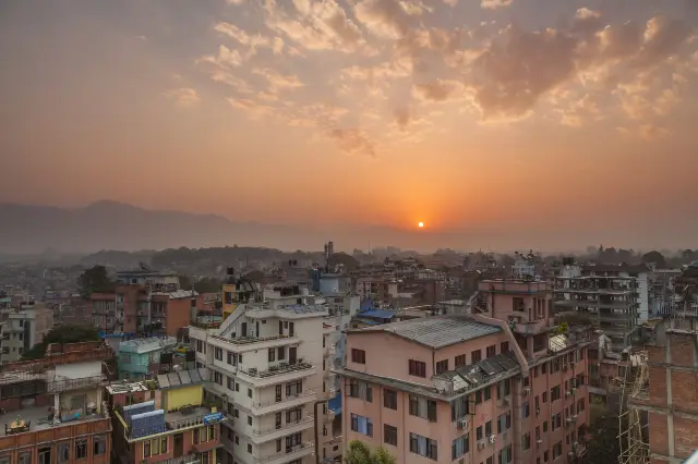 การชมพระอาทิตย์ขึ้นที่กาฐมาณฑุ