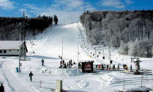 Ski resort of Jahodná