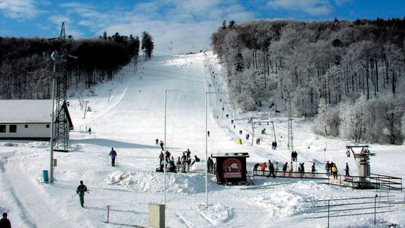 Ski resort of Jahodná