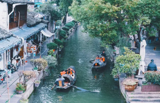 紹興烏篷船觀光(南線)包船票——酒務橋遊線大小同價