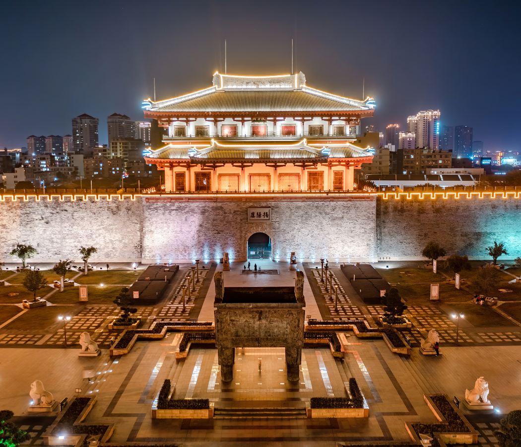Jieyang city center area