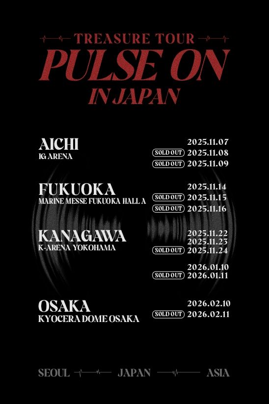 Yokohama | TREASURE TOUR [PULSE ON] IN JAPAN | K-Arena Yokohama