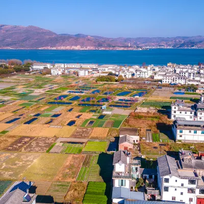 大理市⇒上海 飛行機