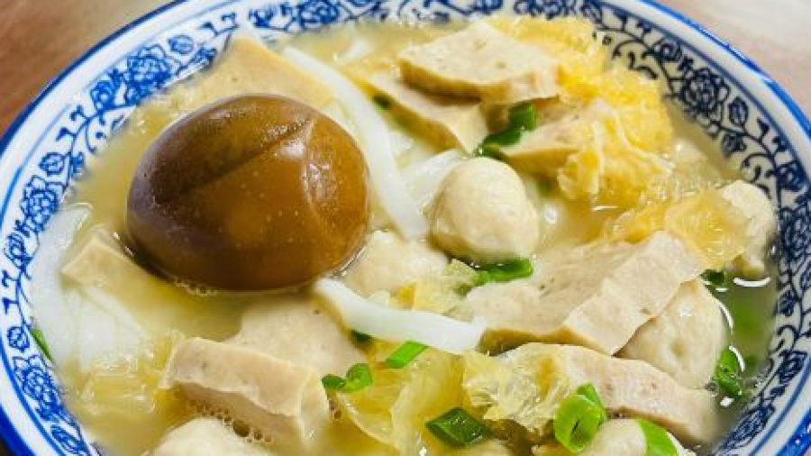 橫瀝金華湯粉店