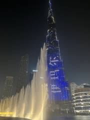 Burj Khalifa Water Fountains