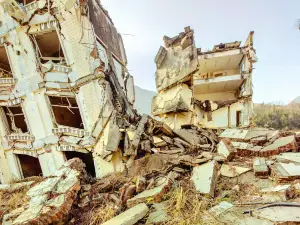 The Earthquake Site of The Old Beichuan County