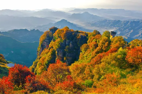 백석산(바이스산) 세계 지질공원