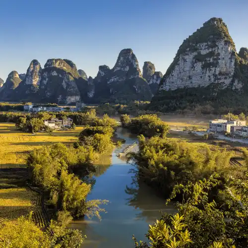 Popular Fall Viewing Attractions in Daxin