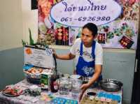 กินวุ้นไดโนเสาร์ร้านโอ๋ขนมไทย กาฬสินธุ์