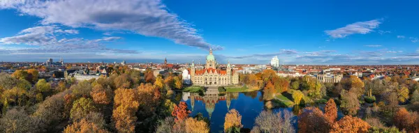 Flug nach Hannover