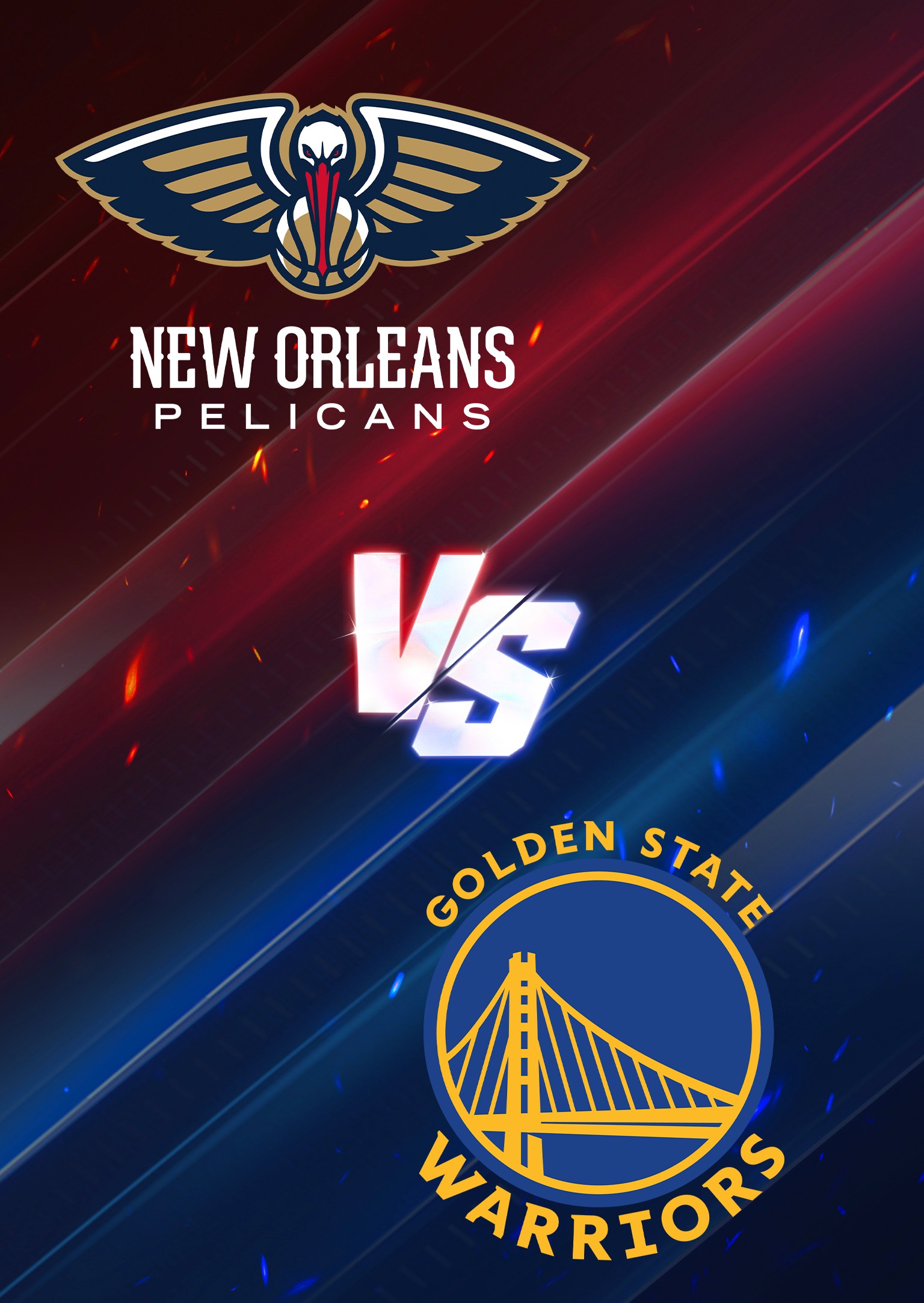 Golden State Warriors at New Orleans Pelicans | New Orleans