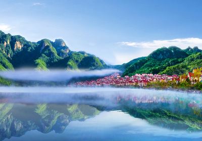 丹東天橋溝観光地