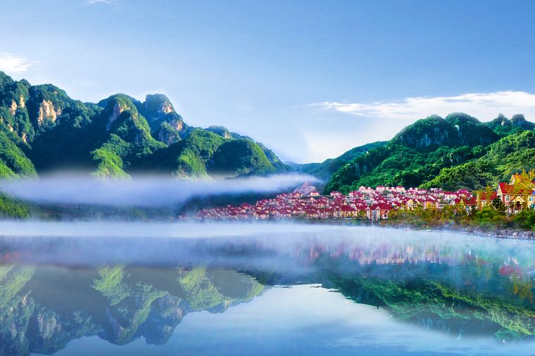 1950年 ダンドン中国 観光名所セット 悠久の歴史を持つ、中国おすすめ