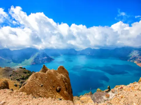 Heaven Lake on Changbai Mountain
