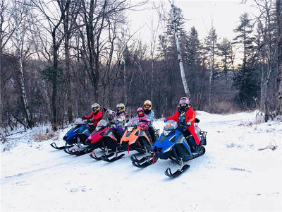 Northeast Off-Road Vehicle Snowmobile Crossing