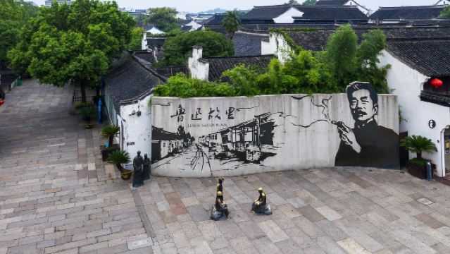 紹興獨立包團烏篷船體驗+魯迅故里景區+百草園+三味書屋(含預約票)+私人尊享人工講解服務