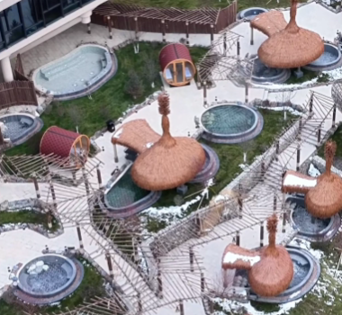 Luquan Hot Spring Center, Wenquan County, Bortala City, Xinjiang