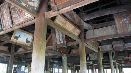 Wooden Momoyama-period shrine 