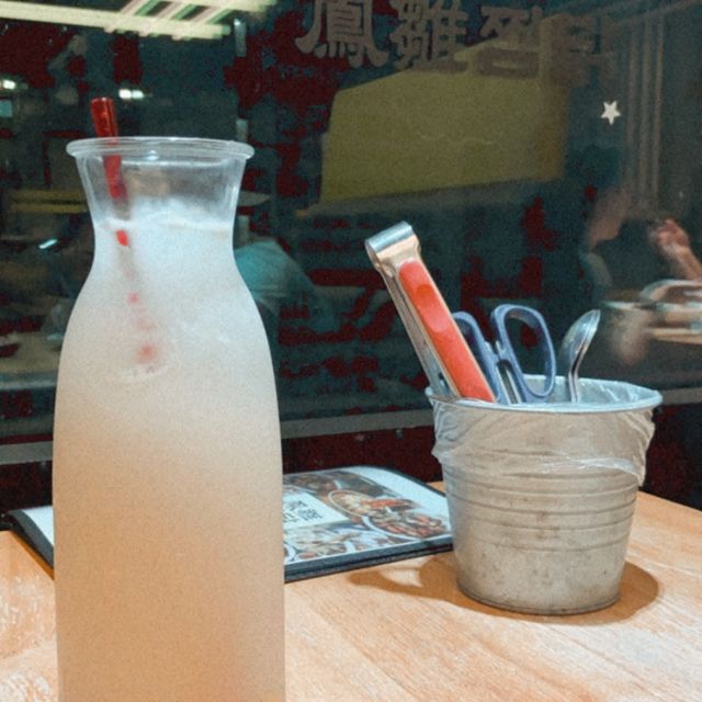 【韓式甜辣炸雞配薯條米酒﹗】