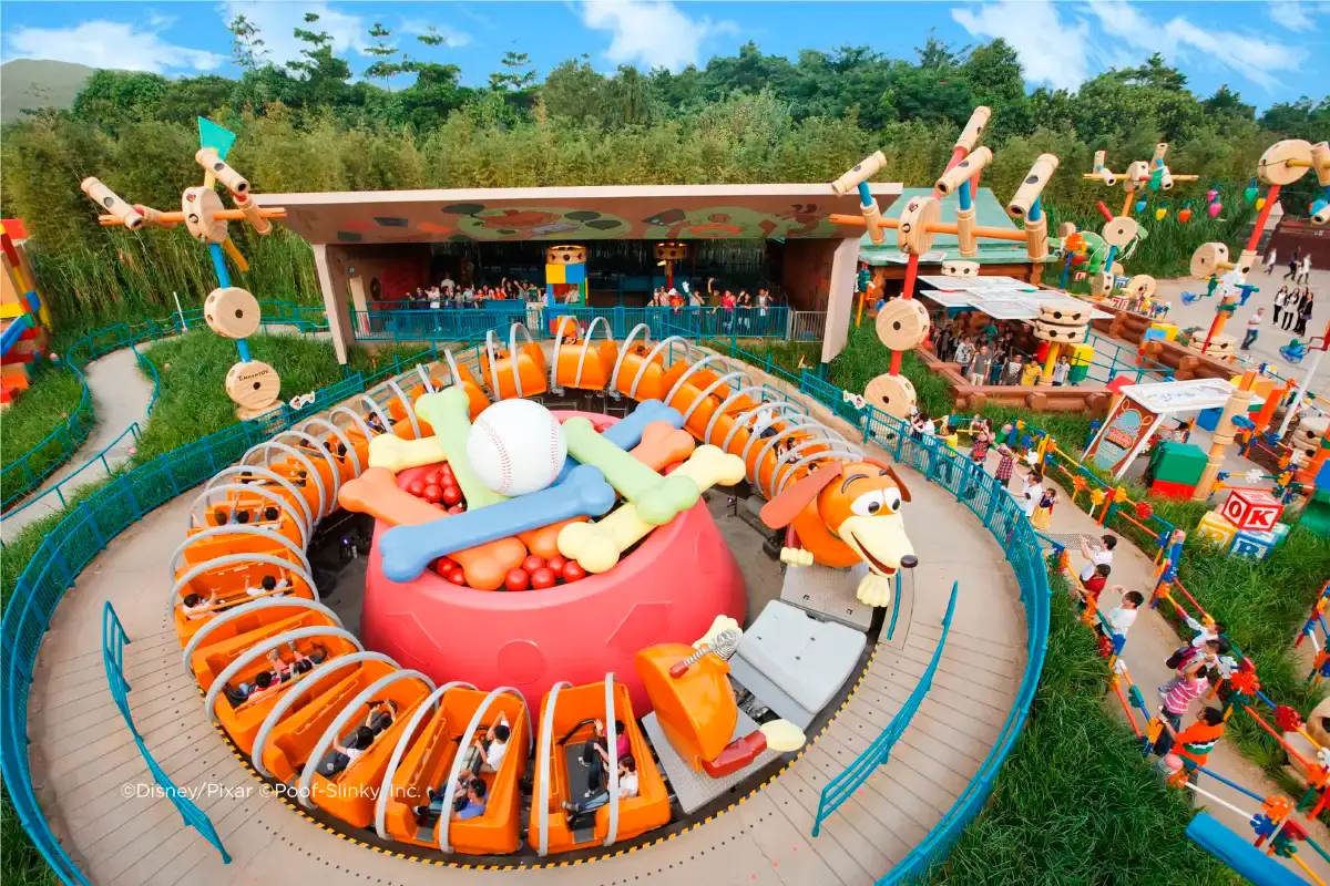 Hong Kong Disneyland Toddler & Young Kid Rides