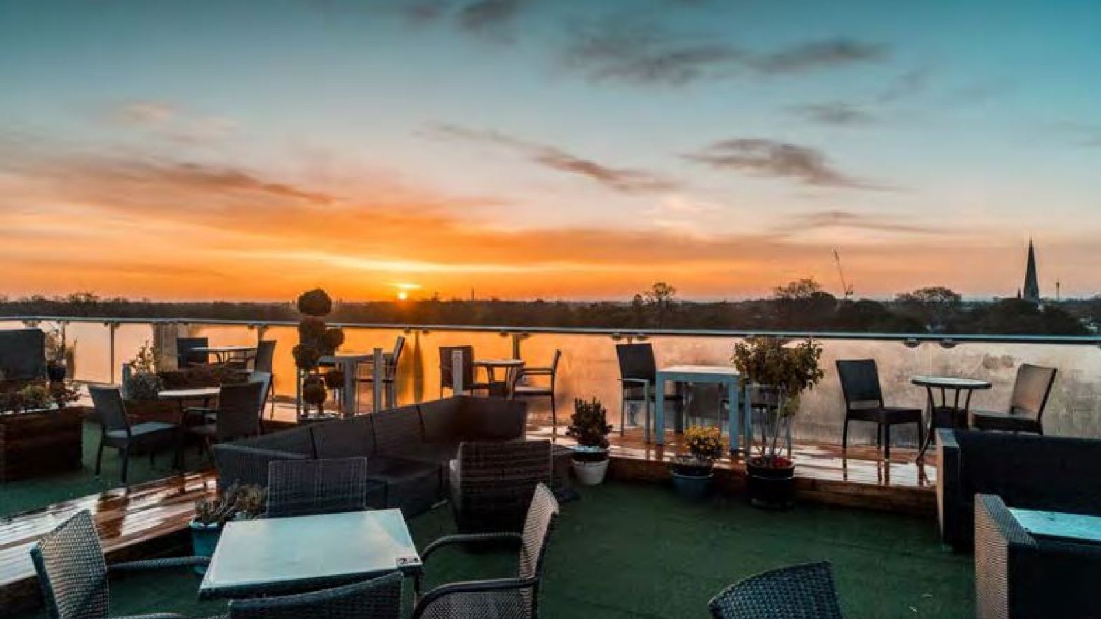 The Roof Terrace at the Varsity Hotel & Spa