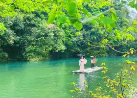 玉簾瀑布