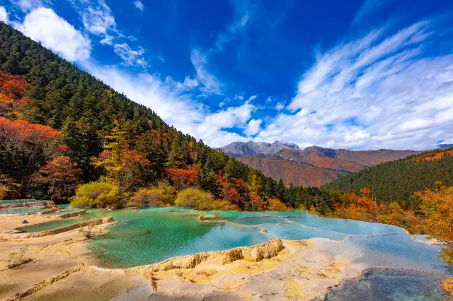 Fall Leaves Viewing in Jiuzhaigou