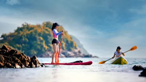 Paddleboarding in Phuket attraction in Phuket