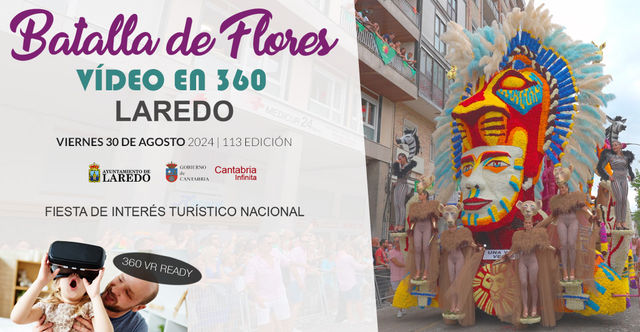 Battle of the Flowers in Laredo | Serranillos Playa