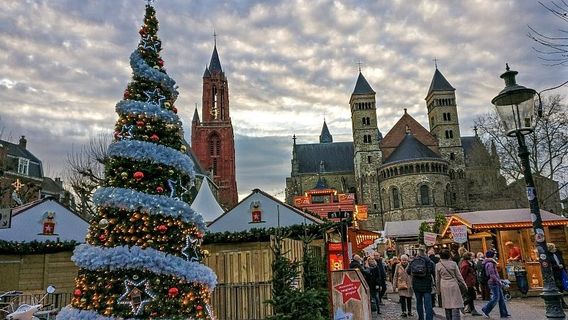 Christmas market in Maastricht