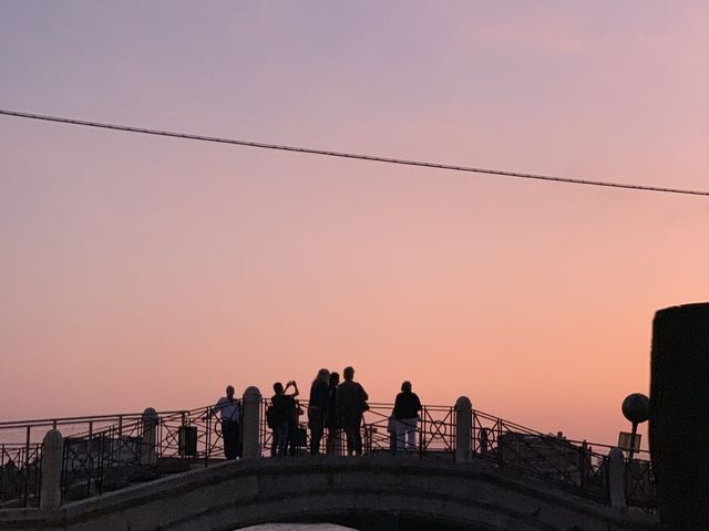 [잊지못할 베네치아의 노을]