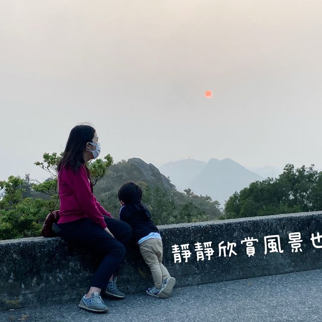 簡單行山路線 I #飛鵝山觀景台 I 最佳香港 日落美景 