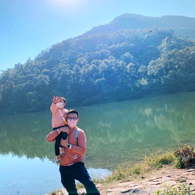 粉嶺流水響水塘 | 來回僅需一個半鐘，大人細路郊外好去處！
