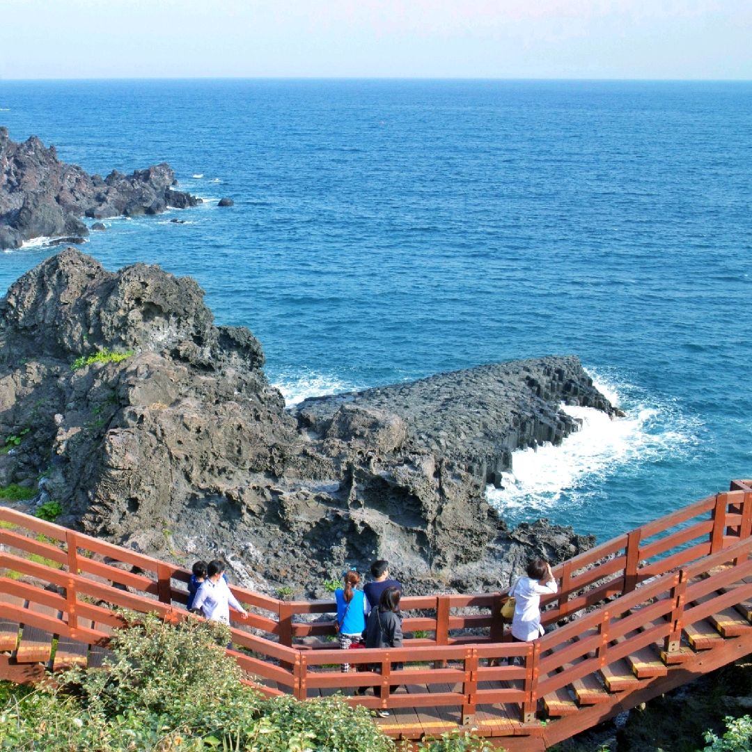 โขดหินจูซังจอลรีแด เกาะเชจู เกาหลีใต้ | Trip.com เชจู บล็อกท่องเที่ยว