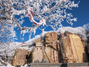 Inscribed Stones on Mount Tai of the Qin Dynasty