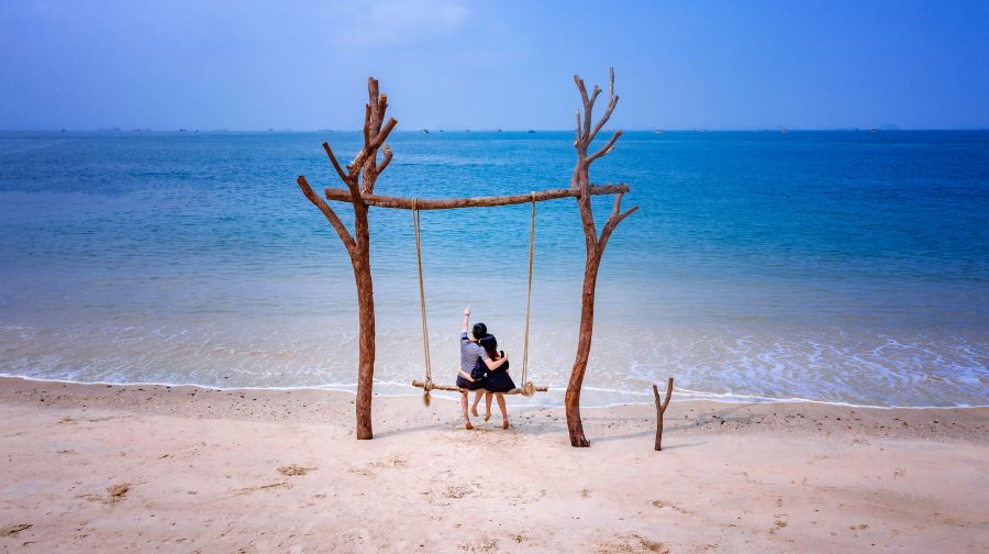 惠州雙月灣+巽寮灣+十里銀灘+礁石公園+情人沙灘一日@獨立包團