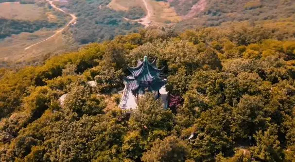 Wenshusi Temple Complex at Taiyangshan National Forest Park
