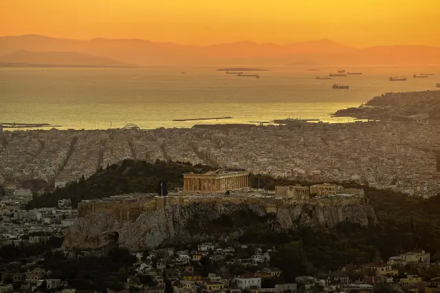Sunset Sightseeing in Athens