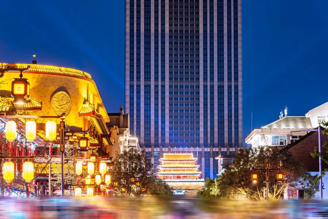 瀋陽故宮博物院-滿清一條街附近的飯店