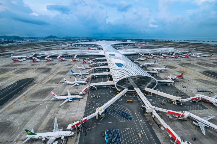 Shenzhen Bao'an International Airport and Fuyong