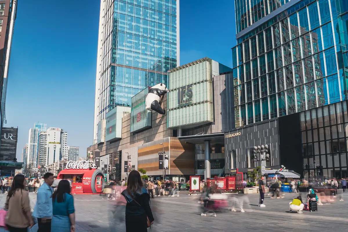 Chengdu Layover: Chunxi Road
