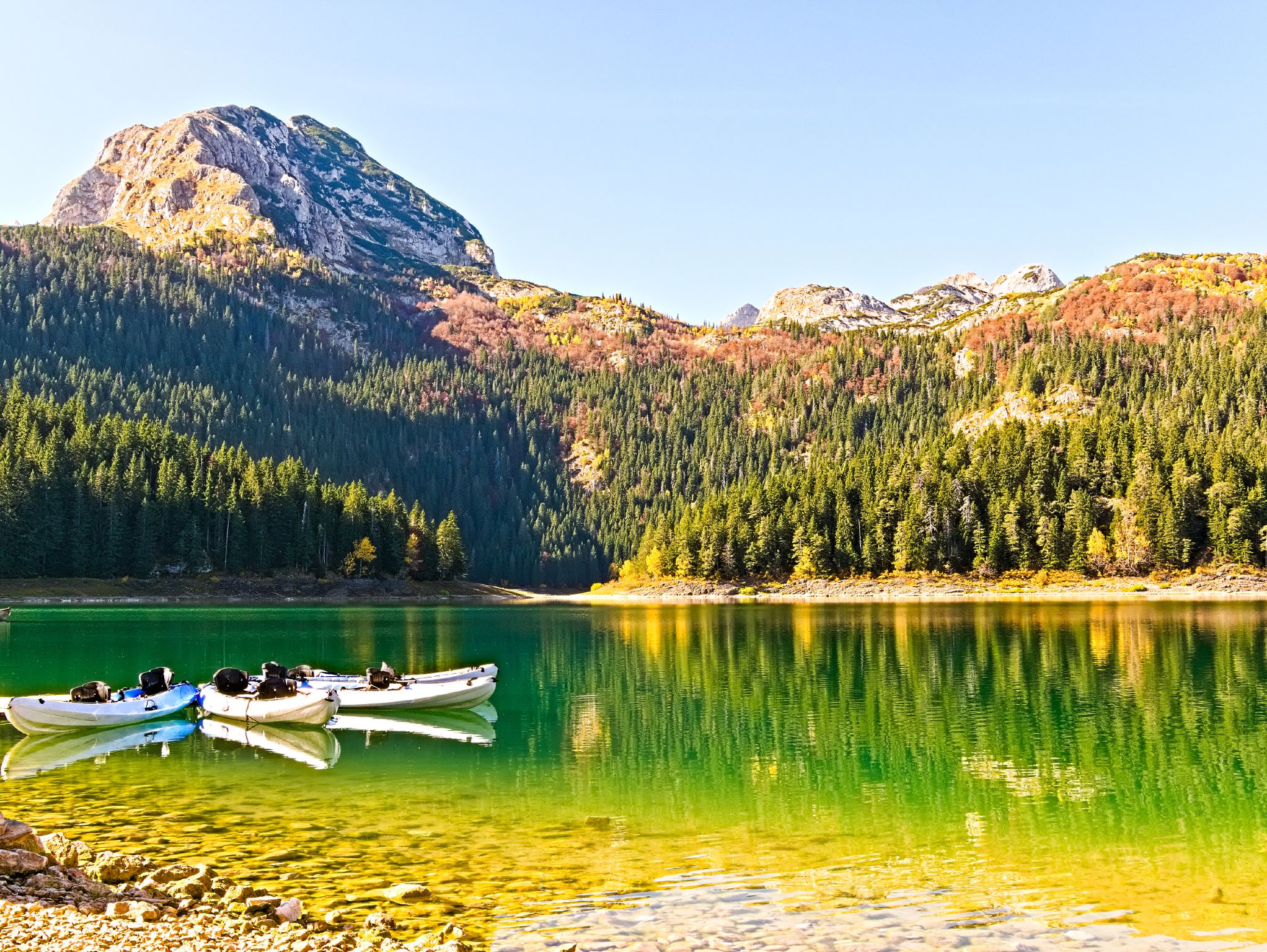 Parc national de Durmitor + Pont de Đurđevića Tara + Lac Noir + Canyon de la rivière Tara