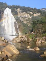 Dabie Mountain Rainbow Waterfall
