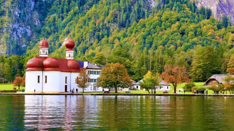 Konigssee attraction in Bavaria